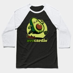 Avocado Exercise - Funny Food Gift Baseball T-Shirt